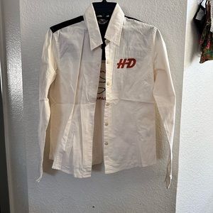 Harley-Davidson blouse, long sleeve, women’s, medium